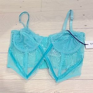 TicToc Lace Bustier Camisole Tank Top